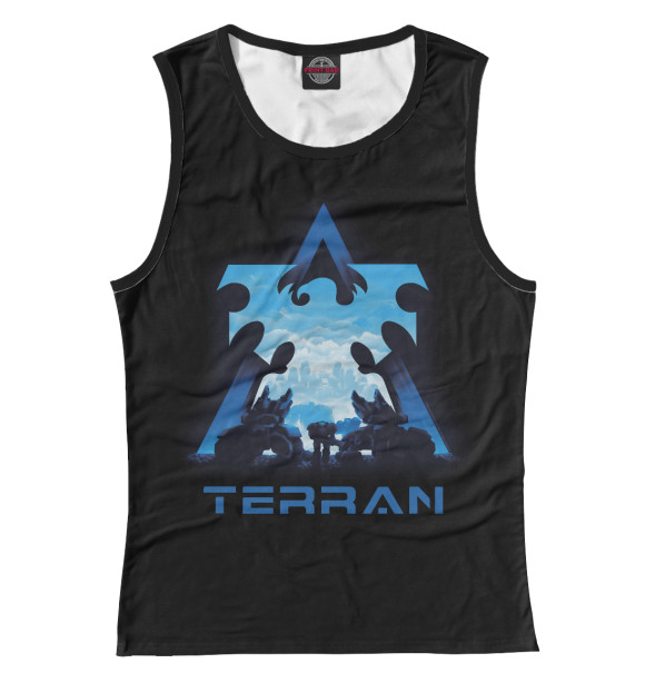 Майка StarCraft II Terran для девочек 