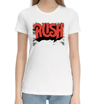 Женская Хлопковая футболка Rush
