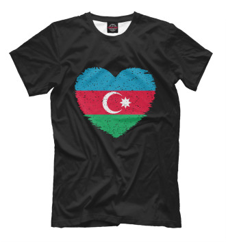 Футболка для мальчиков Сердце Азербайджана