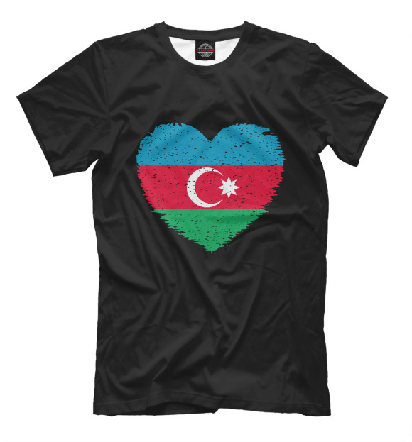 Футболка Сердце Азербайджана для мальчиков 