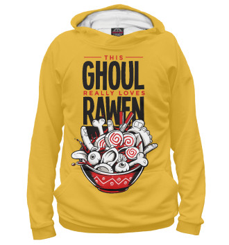 Худи для девочек Raw Ghoul ramen