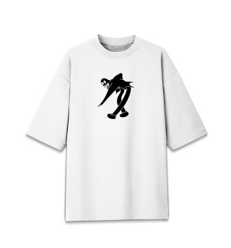 Мужская Хлопковая футболка оверсайз Ghostemane