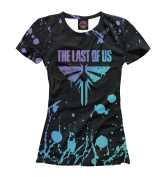 Футболка для девочек The Last of Us неон