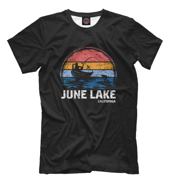 Футболка June Lake California для мальчиков 