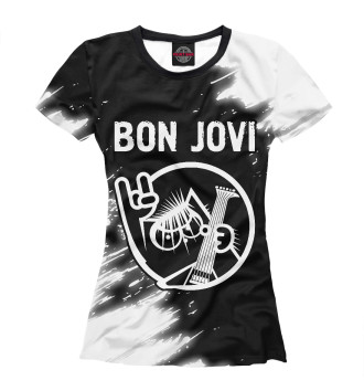 Футболка Bon Jovi / Кот