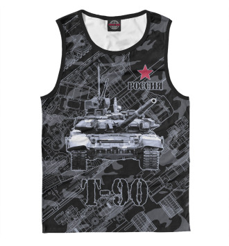 Майка для мальчиков Т-90 Основной боевой танк России
