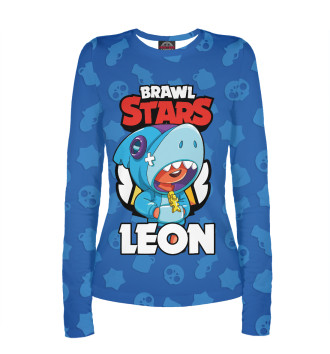 Лонгслив Brawl Stars Leon Shark
