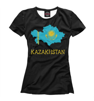Футболка для девочек Kazakhstan