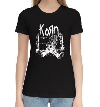 Хлопковая футболка Korn
