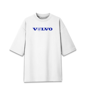 Хлопковая футболка оверсайз Volvo