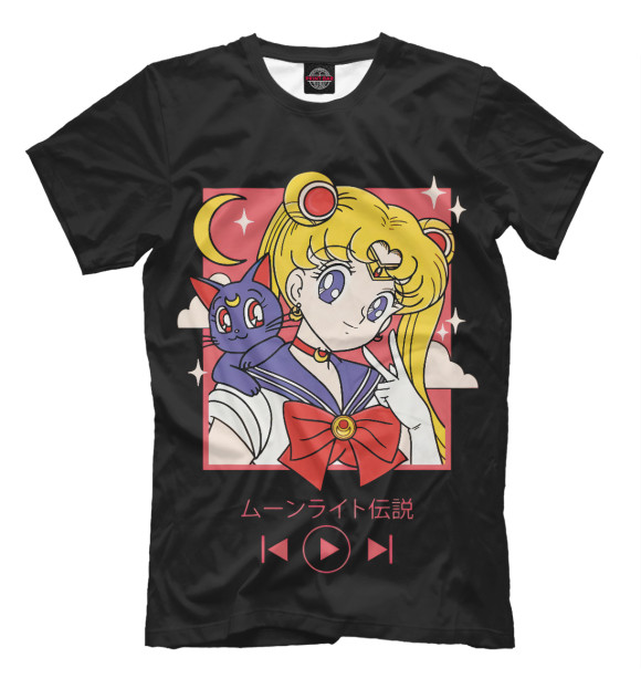 Футболка Sailor Moon для мальчиков 