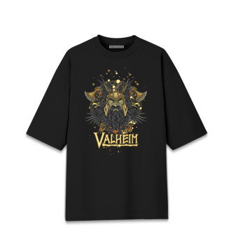 Хлопковая футболка оверсайз Valheim