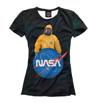 Футболка для девочек Путин NASA