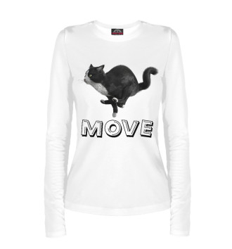Лонгслив Move cat