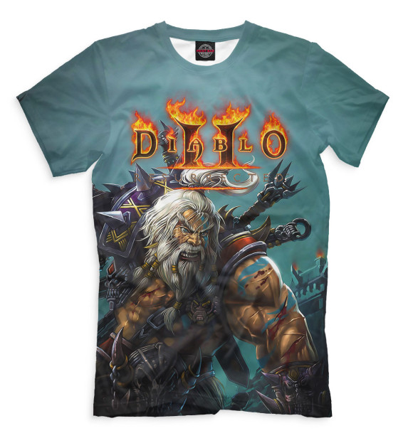 Футболка Diablo II: Resurrected для мальчиков 