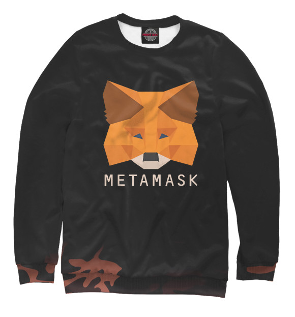 Свитшот Metamask Fox для девочек 