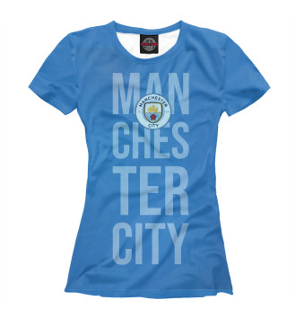 Женская Футболка Manchester City Team