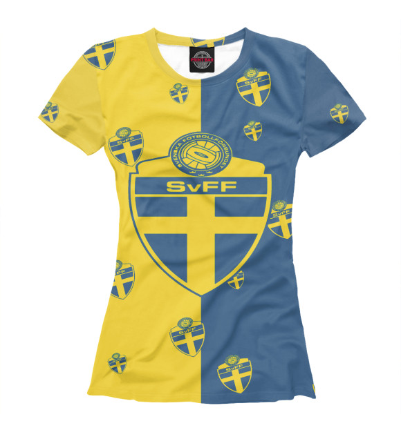 Футболка Сборная Швеции для девочек 