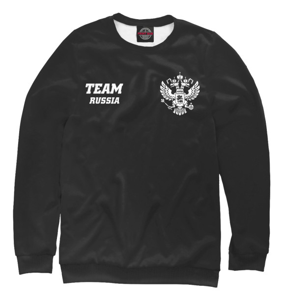 Свитшот Team RUSSIA (двусторонняя) для девочек 