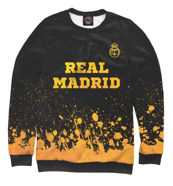 Свитшот Real Madrid Gold Gradient для девочек 