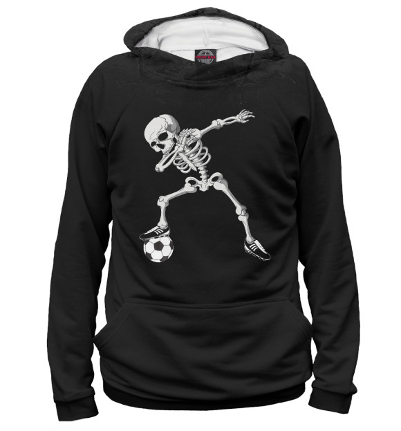 Худи Dabbing Skeleton Soccer для девочек 