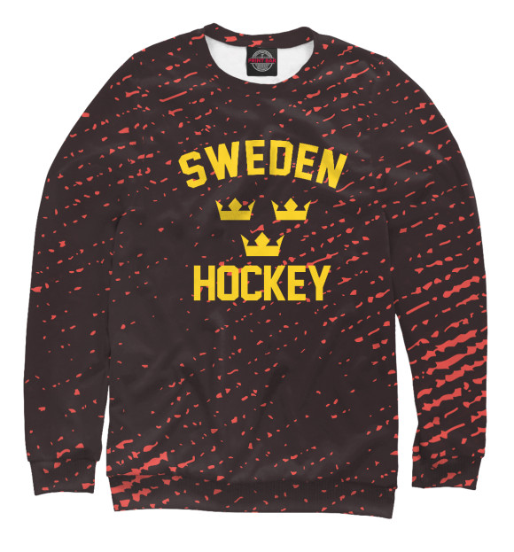 Свитшот Sweden hockey для девочек 