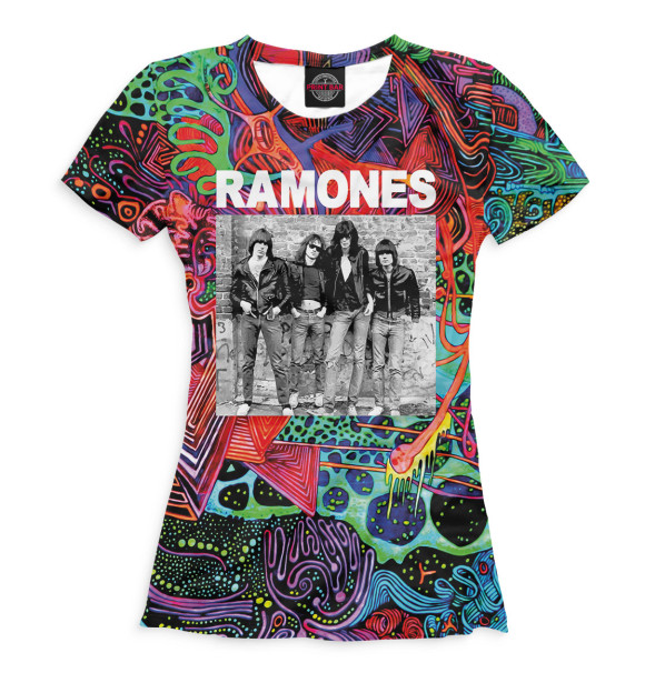 Футболка Ramones - Ramones для девочек 