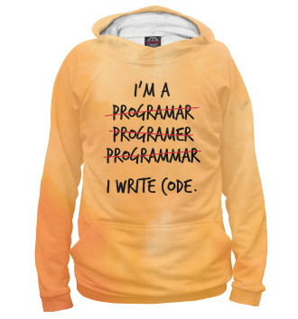 Мужское Худи I'm a programmer