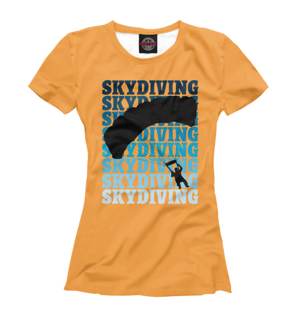 Футболка Skydiving для девочек 