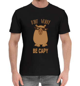 Хлопковая футболка Be capy