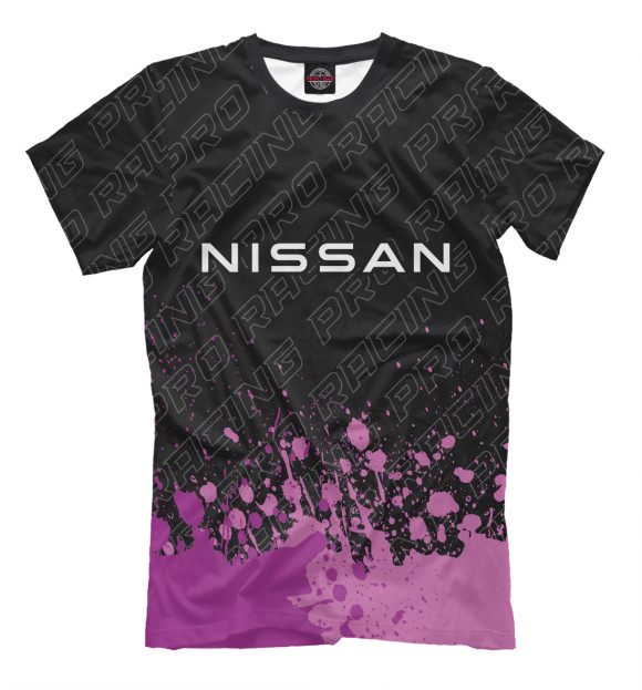 Мужская Футболка Nissan Pro Racing (purple)