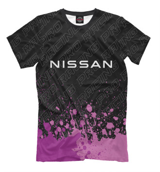 Мужская Футболка Nissan Pro Racing (purple)