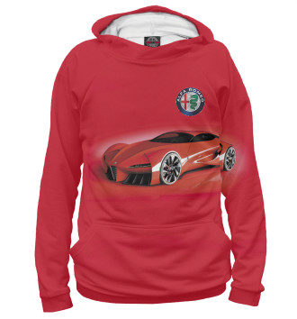 Худи для девочек Alfa Romeo