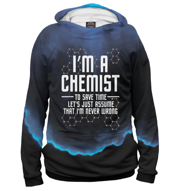 Худи Im A Chemist Chemistry для девочек 