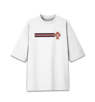 Хлопковая футболка оверсайз Сборная Португалии