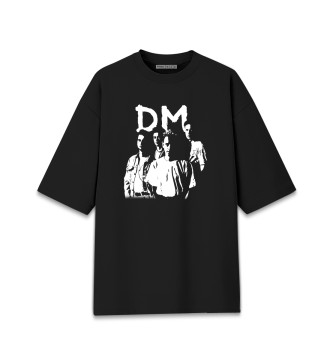 Мужская Хлопковая футболка оверсайз Depeche Mode