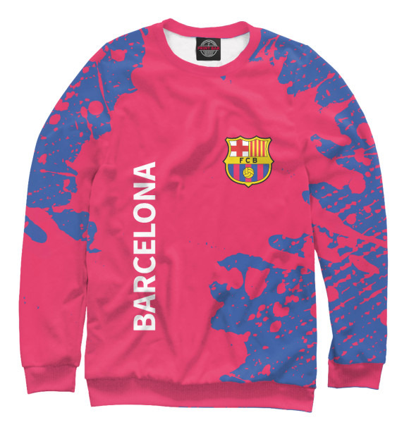 Свитшот Barcelona для девочек 