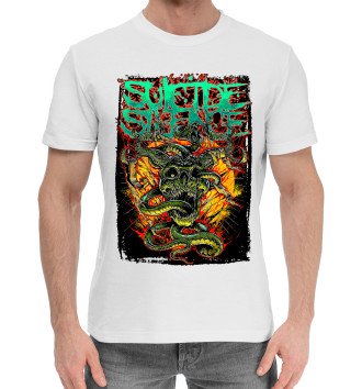 Хлопковая футболка Suicide Silence