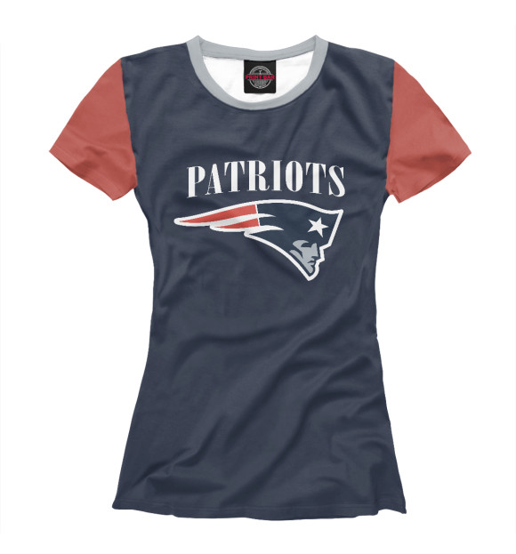 Футболка New England Patriots для девочек 