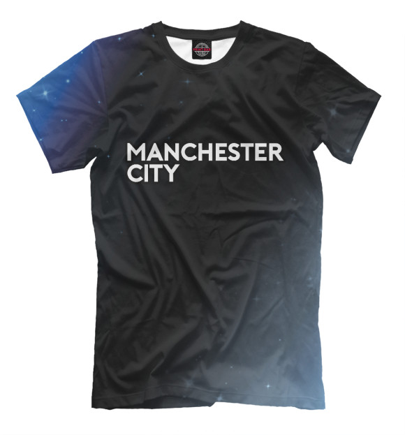 Футболка Manchester City - Космос для мальчиков 