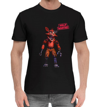 Мужская Хлопковая футболка Five Nights at Freddy’s
