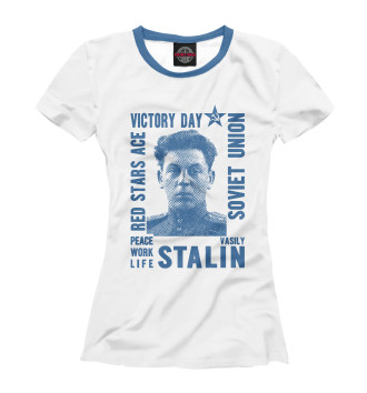 Футболка для девочек Василий Сталин