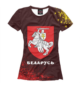 Женская Футболка Беларусь