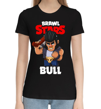 Хлопковая футболка Brawl Stars, Bull