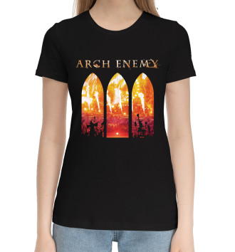 Женская Хлопковая футболка Archenemy