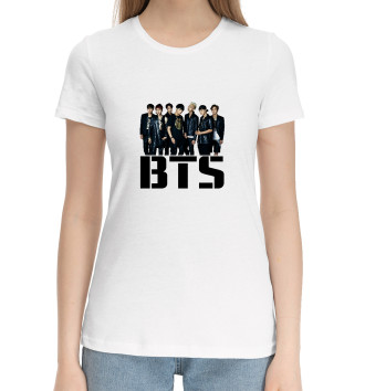 Хлопковая футболка BTS группа