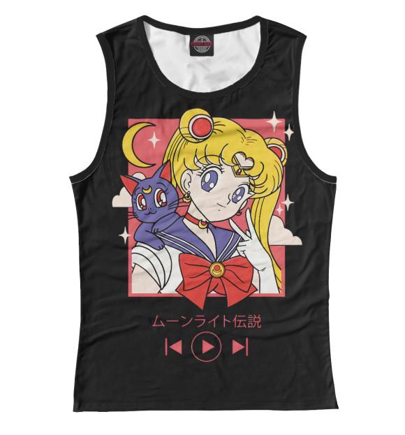 Майка Sailor Moon для девочек 