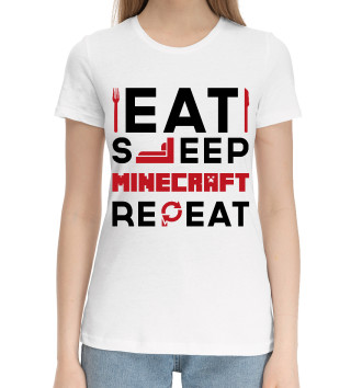 Хлопковая футболка Minecraft Routine