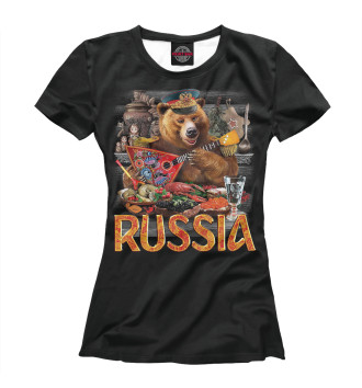 Футболка RUSSIA (Русский Медведь)