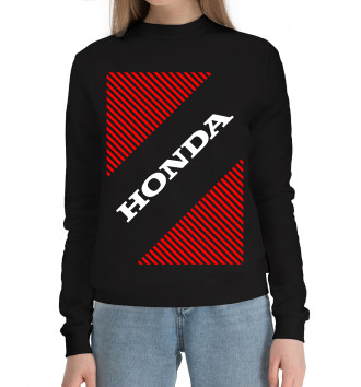 Хлопковый свитшот Хонда - Полосы